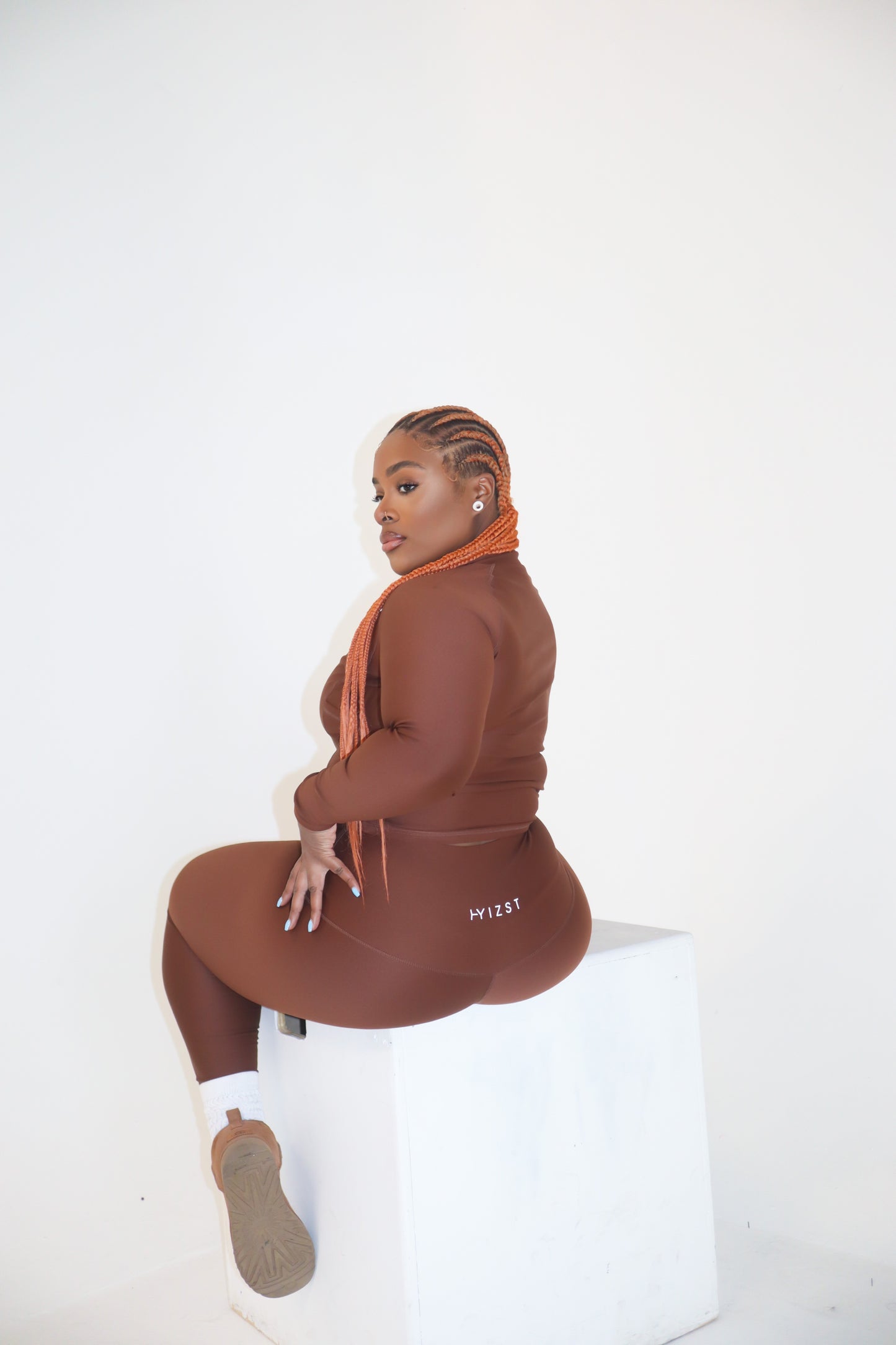 PURPOSE LEGGINGS-CHOCOLIT